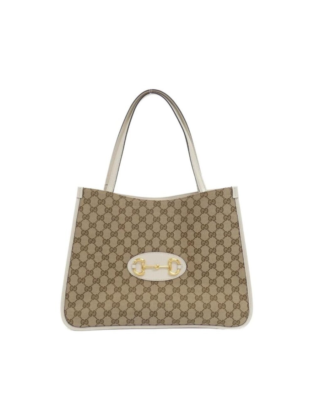 Gucci Horsebit Bag Handbag Beige